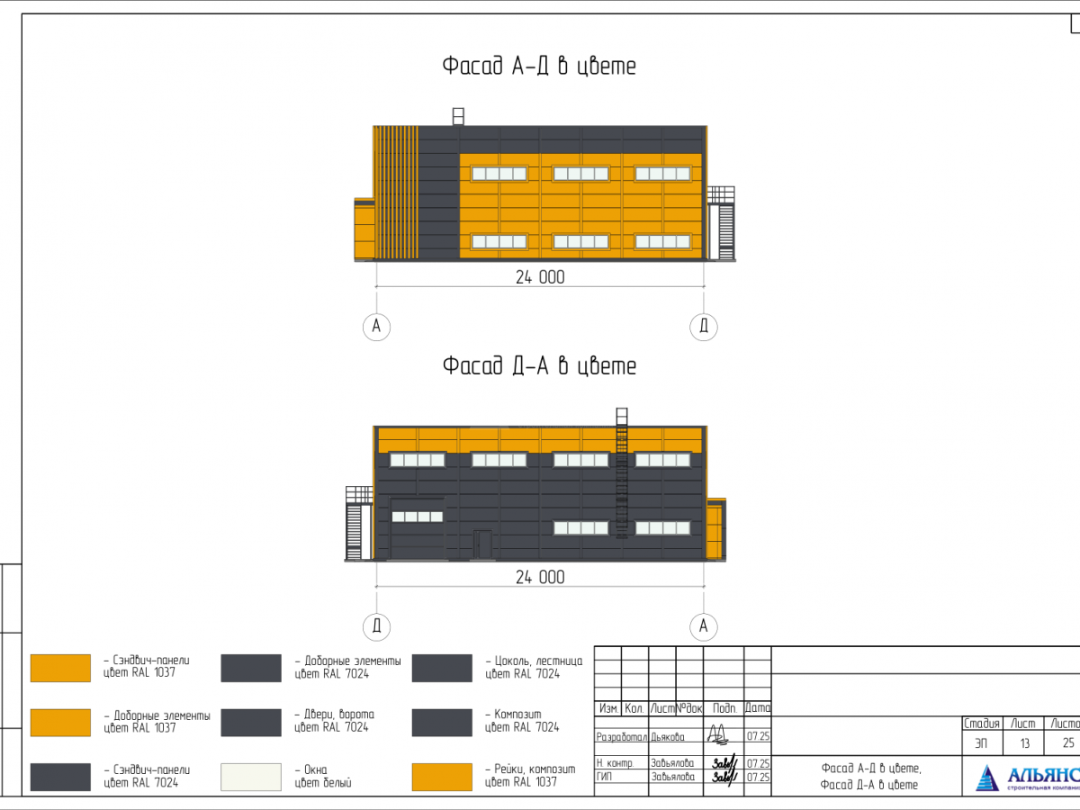 Планировка СТО из сэндвич-панелей -  фото 2